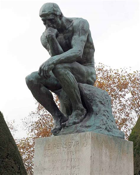 The Thinker Sculpture Famous Sculpture From Auguste Rodin