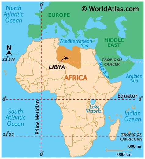 Libya Map Geography Of Libya Map Of Libya