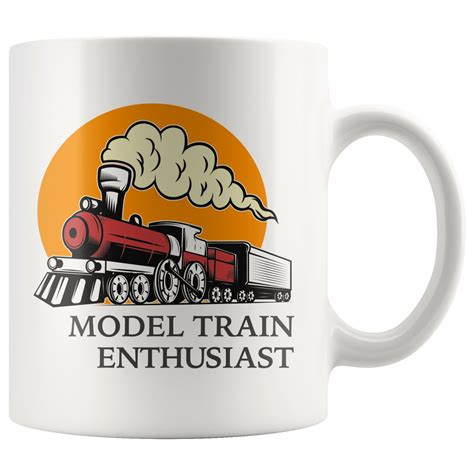 Model Train Enthusiast Vintage Railway T Mug ~ 11oz Ts In A Mug Model Trains Mugs
