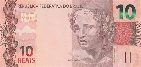 Cédula Brasil 10 Reais C346 Fe Ah