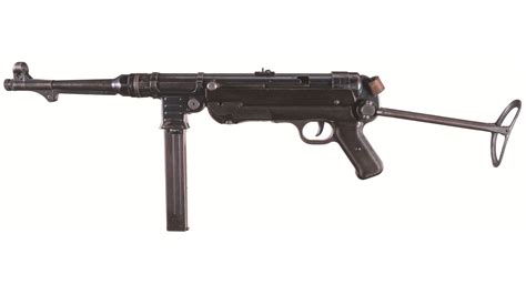 German Early Production Steyr Mp 40 Submachine Gun Rock Island Auction