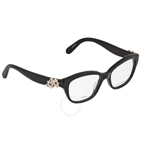 Kate Spade Ladies Black Rectangular Eyeglass Frames Amelina08070051