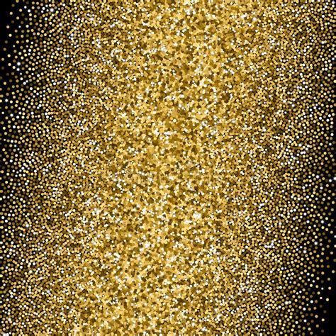 Glitter Golden Gradient With Scattered Sparkles Stock Vector