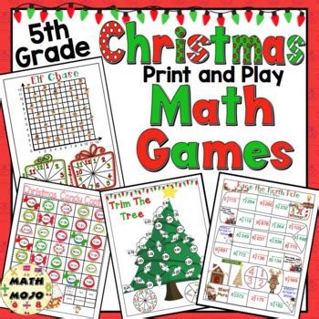 Observe the setting sun once a week to come up with your own solar calendar! 5th Grade Christmas Math Games - 5th Grade Christmas Math ...