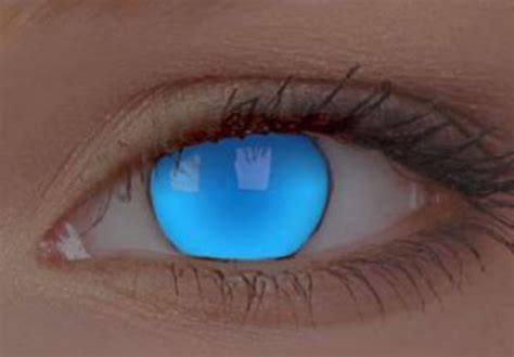 Uv Electric Blue Contact Lenses Uv Blue Contacts