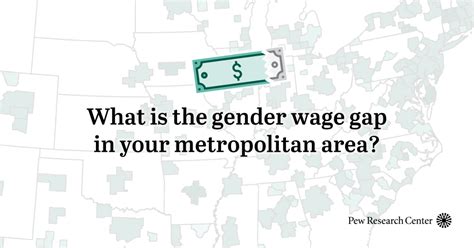 Gender Pay Gap By Us Metro Area Calculator Pew Research Center