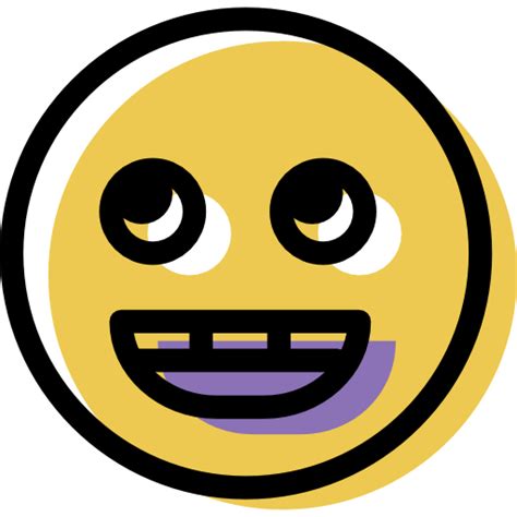 Happy 1 Emoticon Emo Icon In Color Emoticons Assets