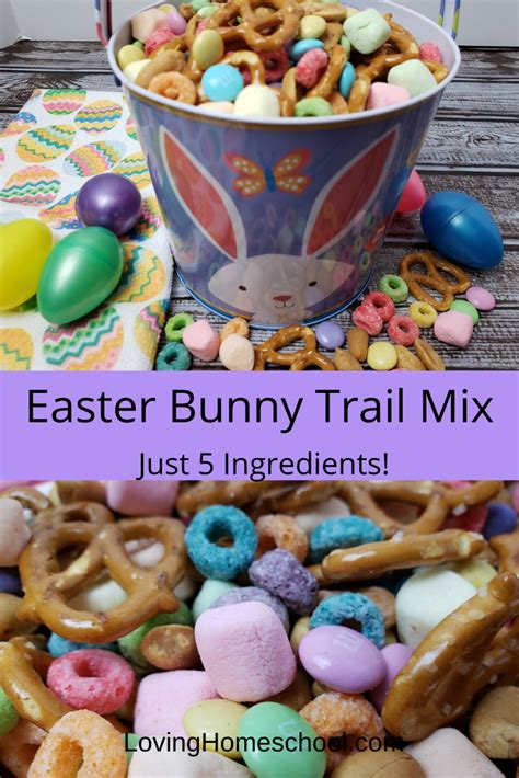 easter bunny trail mix
