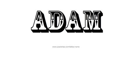 Our hebrew lesson today is about the word adam, or the name adam. Adam Name Tattoo Designs