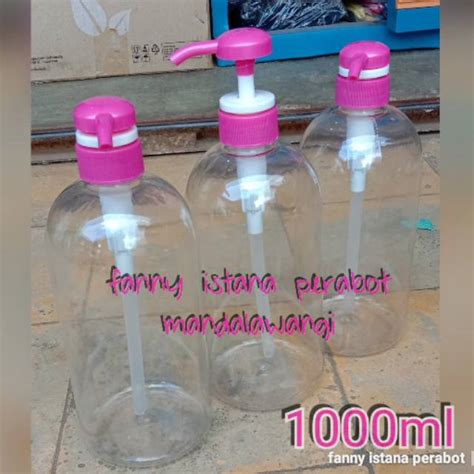 Botol sabun juga boleh digunakan untuk tanam pokok secara hidroponik. Botol Pump bening 1 liter / Botol Sabun plastik 1.000ml ...