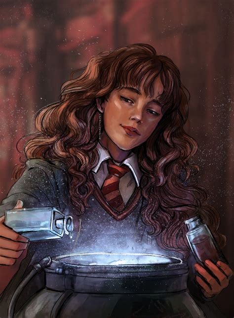 Harry Potter Hermione Hermione Fan Art Magia Harry Potter Estilo
