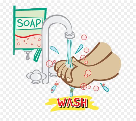 Hand Washing Hygiene Clip Art