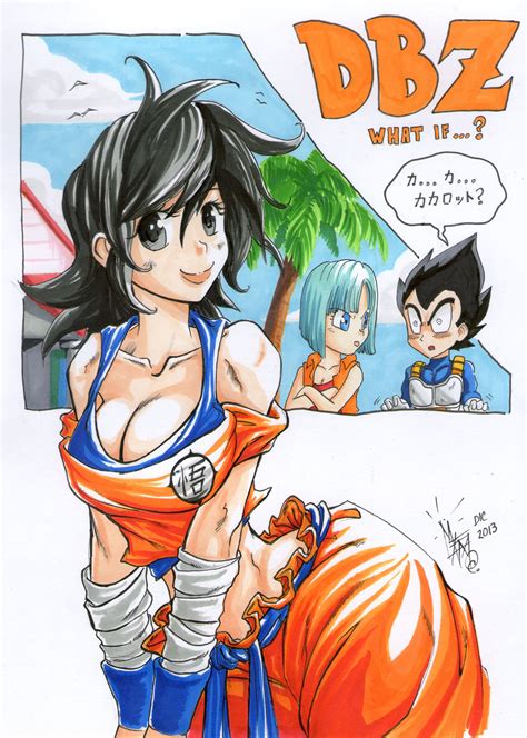 What If My Hero Was A Girl Goku On Behance