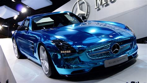 Mercedes Sls L108 Blue Edition Car Wallpapers Hd Wallpapers
