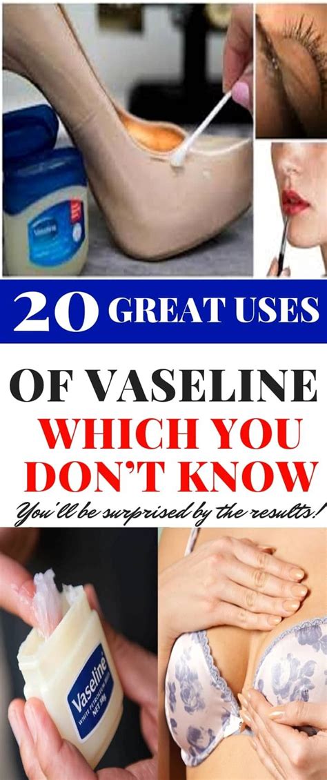 Amazing Uses Of Vaseline Youve Probably Never Heard Of Vaseline Skin Health Awareness