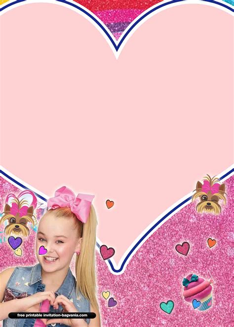 Jojo Siwa Free Printables Printable Templates The Best Porn Website