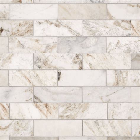 Bianco Orion White Marble Tile Floor And Decor