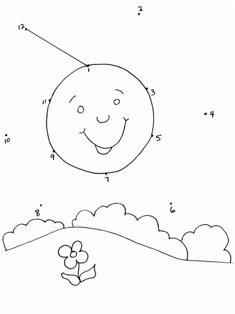 connect  dots numbers   worksheets worksheets
