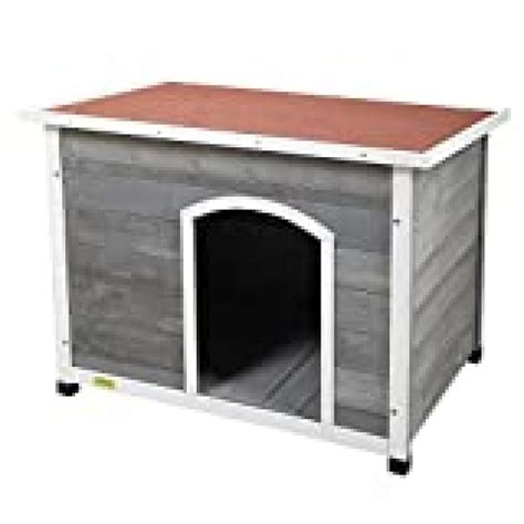 Coziwow Wood Dog Houses For Medium Large Dogs Insulated Weatherproof