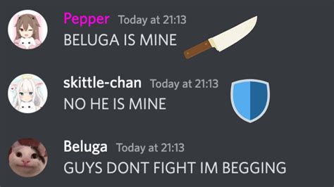 Skittle Chan Fights Pepper For Beluga Youtube