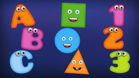 ABC Song, Numbers Song, Colors Song and Shapes Song for 