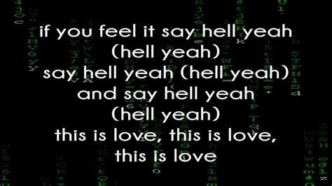 This can be a frightening question. Will.I.Am Feat. Eva Simons - This Is Love (Lyrics On ...
