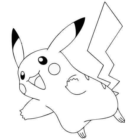 Pikachu Para Colorir Desenhos Para Pintar E Imprimir Artesanato