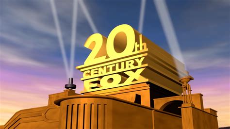 20th Century Fox Logo Paint 3d