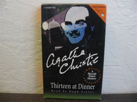 Agatha Christie Thirteen At Dinner Audiobook Cassette