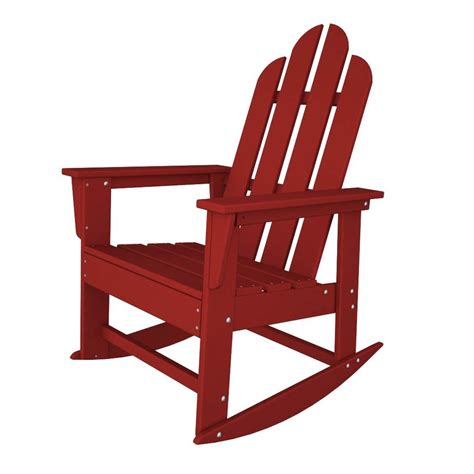 Designed in the early 1900s the adirondack see the plan titled easy diy cedar adirondack chair. Shop POLYWOOD Long Island Sunset Red Recycled Plastic ...
