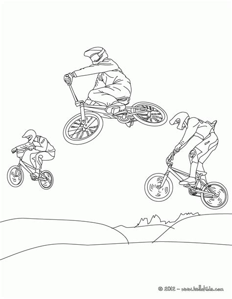 Mountain Bike Coloring Pages Coloring Pages