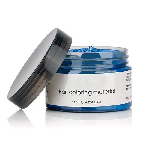 Mofajang Hair Coloring Dye Wax Instant Hair Wax Temporary Hairstyle Cream 423 Oz Hair