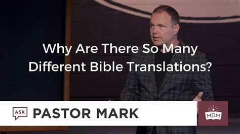 Why Are There So Many Different Bible Translations Youtube