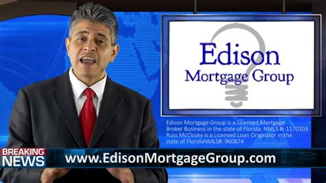 Edison Mortgage Group Floridas Best Florida Home Loan Originator Youtube