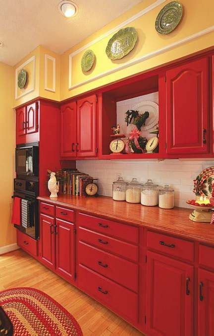 super ideas farmhouse kitchen red accents living rooms red