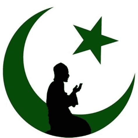 полумесяц и звезда иллюстрация символы ислама религиозный символ