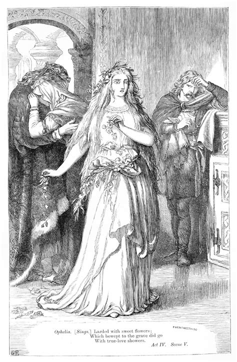 Ophelia Victorian Illustrated Shakespeare Archive
