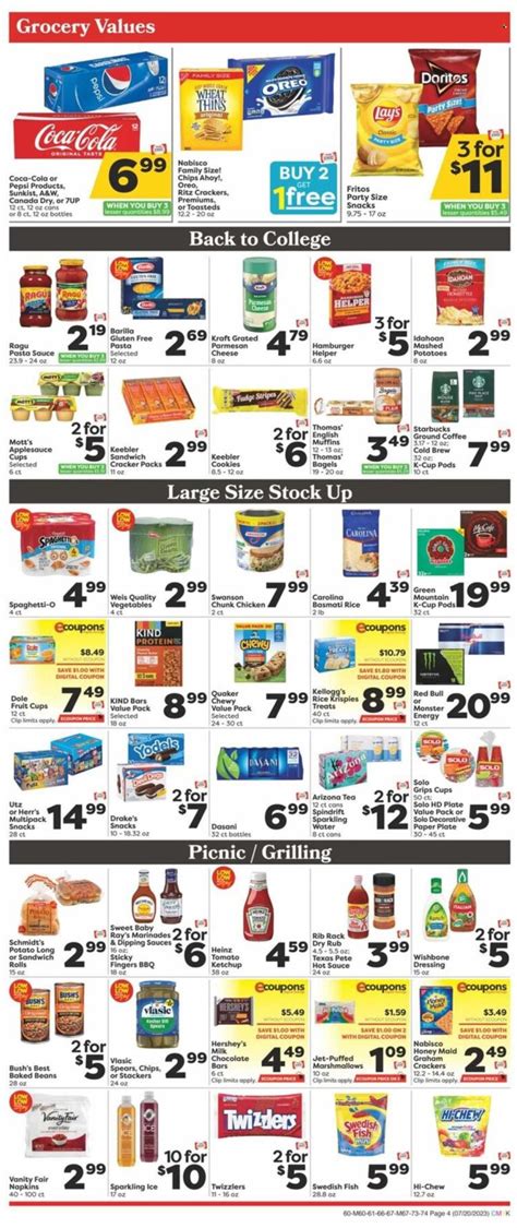 Weis Markets Weekly Ad July 20 August 16 2023