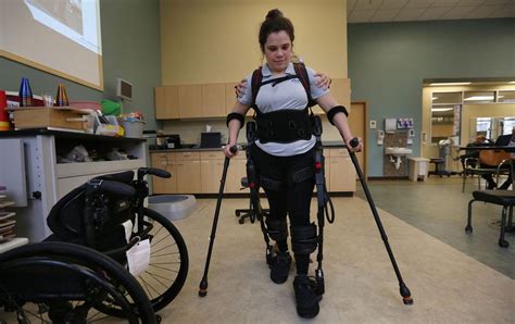 Powered Exoskeleton Helps Paralyzed Patients Relearn To Walk