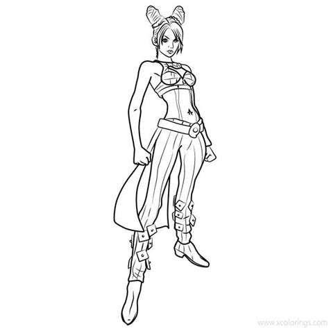 Giorno Giovanna From JoJo S Bizarre Adventure Coloring Pages