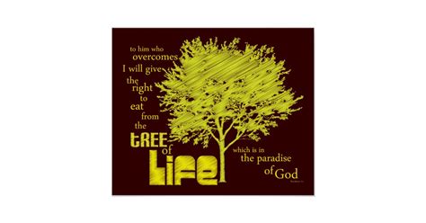 Tree Of Life Christian Scripture Canvas Print