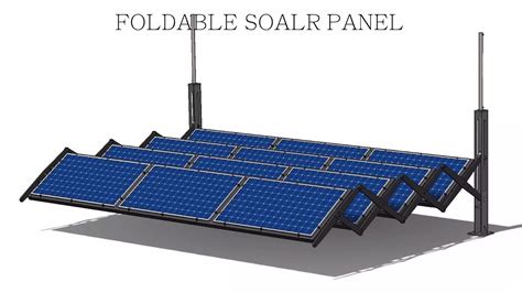 Foldable Solar Panel Concept Design Solar Technology Gadgets