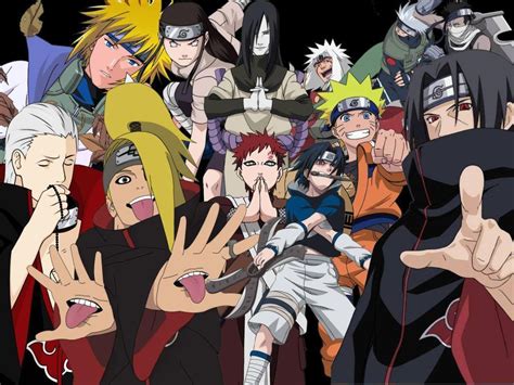 Naruto Shippuden All Characters Wallpapers Top Free Naruto Shippuden All Characters