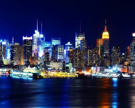 New York City Night Lights Hd 2560x1600