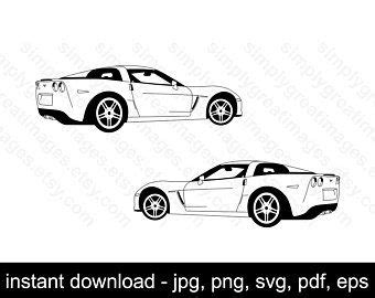 Download Corvette Svg Free Gif Free SVG files | Silhouette and Cricut