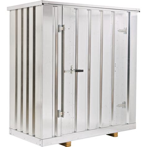 West Galvanized Steel Storage Container Kit — 137 Cu Ft Model