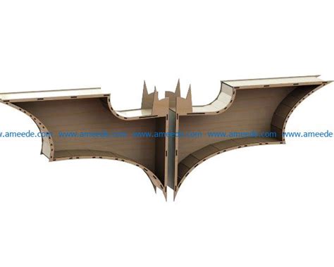 Batman Shelf File Cdr And Dxf Free Vector Download Fo