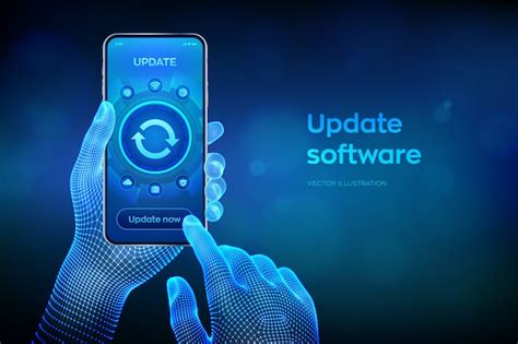 Premium Vector Update Software Upgrade Software Version On