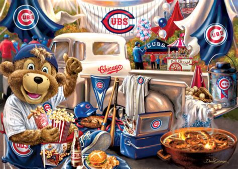 Chicago Cubs Gameday 1000 Pieces Masterpieces Puzzle Warehouse