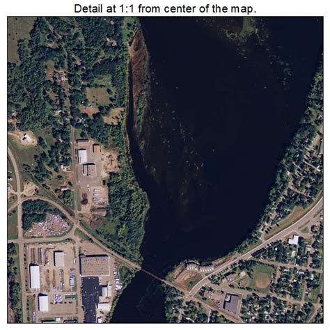 Aerial Photography Map Of Little Falls Mn Minnesota